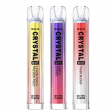 CRYSTAL BAR 600 PUFF DISPOSABLE VAPE DEVICE